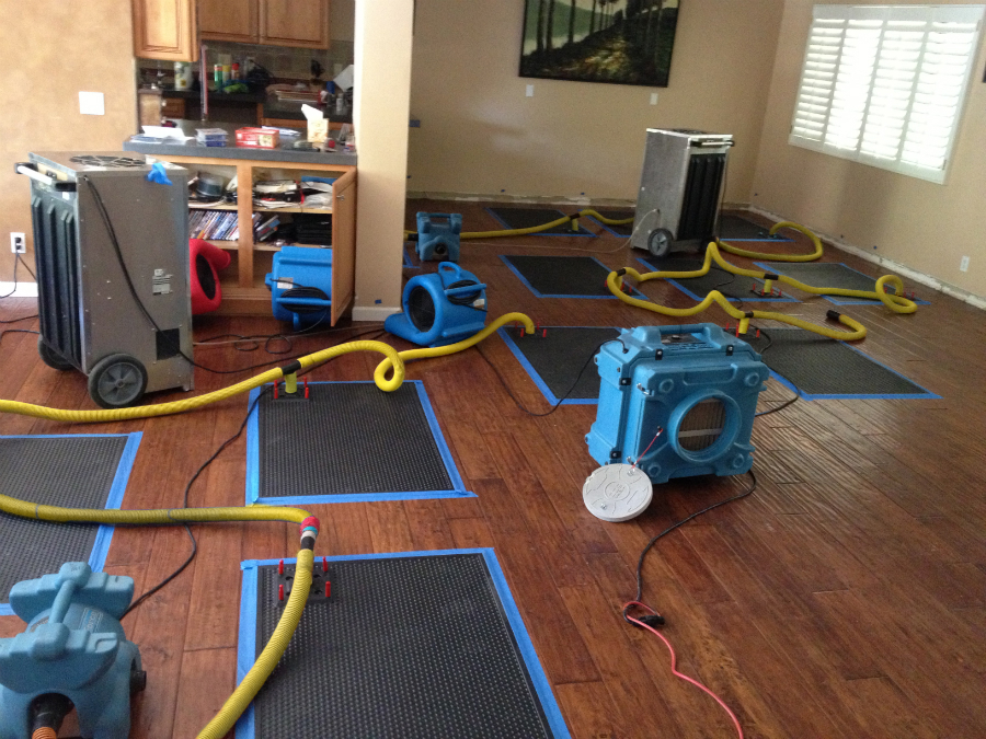 Why Drying Out is Most Important Step for Water Damage Restoration